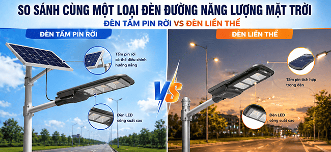 So sanh chi tiet den nang luong mat troi lien the vs tam pin roi