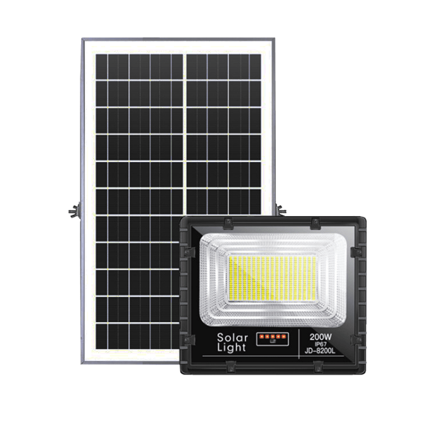 Đèn Năng Lượng Mặt Trời 200W Jindian JD-8200L