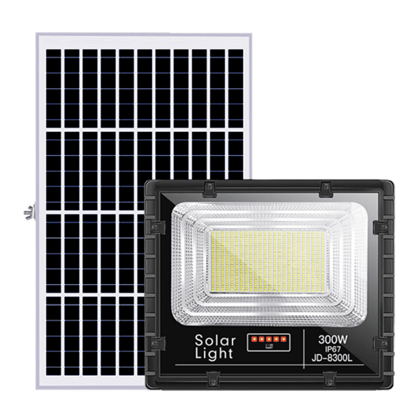 Đèn Năng Lượng Mặt Trời 300W Jindian JD-8300L